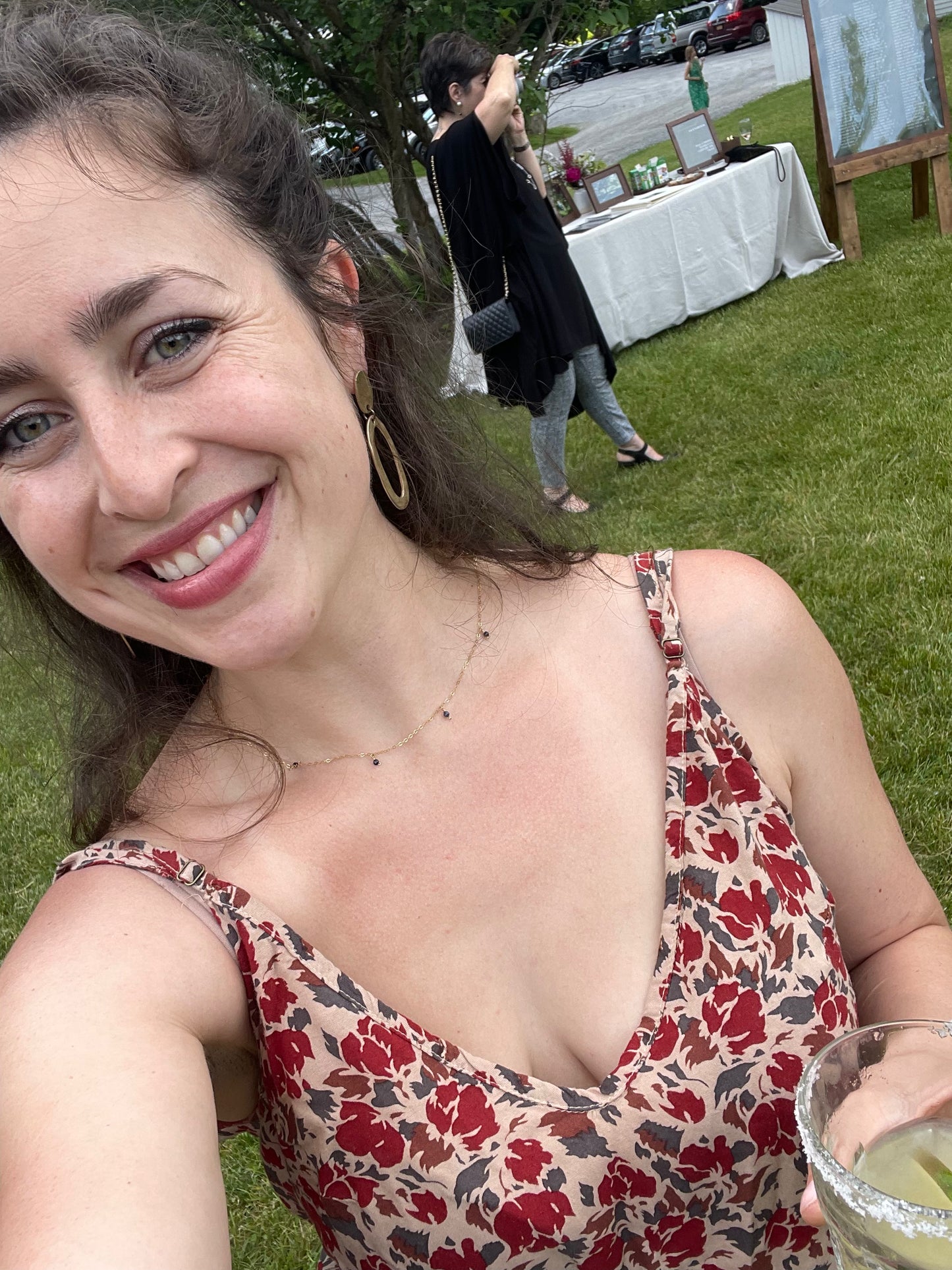 Sapphire Drop Necklace