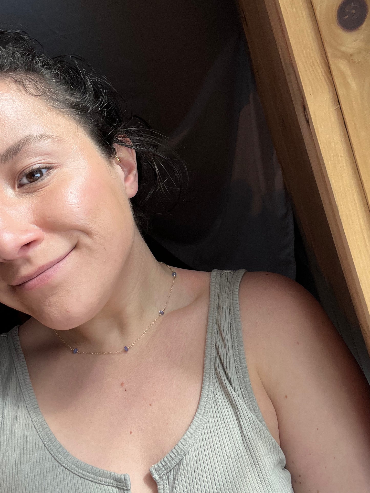 Periwinkle Orbit Necklace