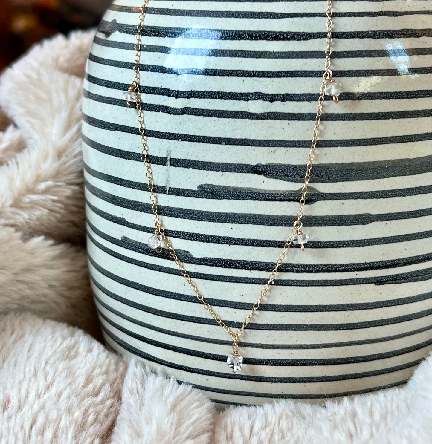 Starry Drop Necklace